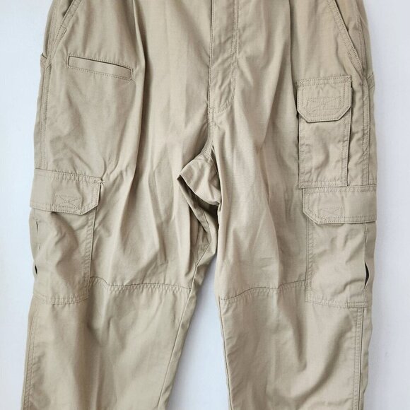 5.11 Tactical Taclite Pro Lightweight Performance Pants Khaki Tan Men's 32x30 - Picture 5 of 9